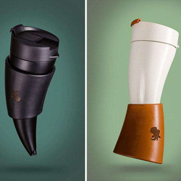 Goat Horns Thermos Cup