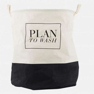 "Plan To Wash" Laundry Bag